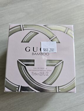 NIB Gucci Bamboo Eau de Parfum Pink with Metallic Accents